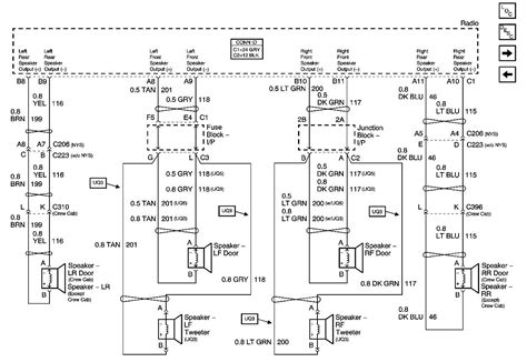 gmc envoy radio wiring diagram  impala  printable  gmc sierra gmc gmc yukon