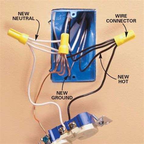 add  gfci outlet existing circuit wiring diagram