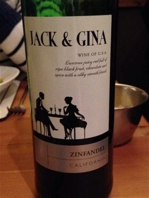 jack and gina red 2012 wine info