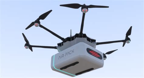 model concept delivery drone