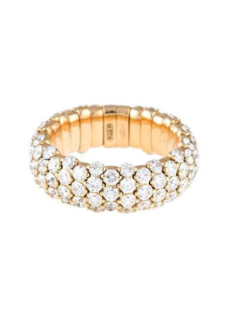 stretch collection  yellow gold diamonds ring zydo buy  truefacet