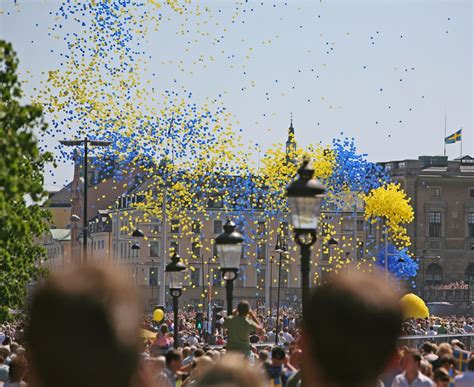 swedens national day balloon release sweden travel sweden norway