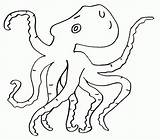 Octopus Coloring Pages Kids Printable Coloringme Bestcoloringpagesforkids Search Google Follow sketch template