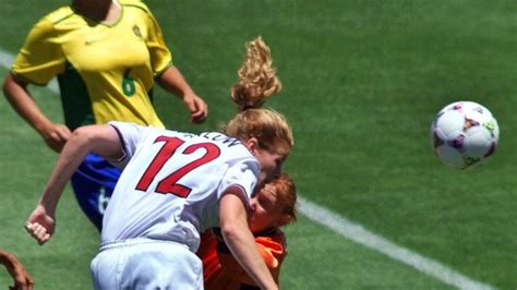 u s women s soccer stars take lead on risks of heading the new york