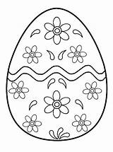 Easter Egg Coloring Eggs Pages Printable Print Colouring Dinosaur Designs Adults Decorating Color Blank Drawing Plain Templates Kids Template Printables sketch template