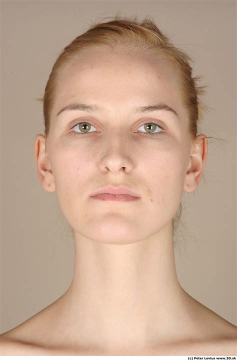 front face spring skin hair reference woman face