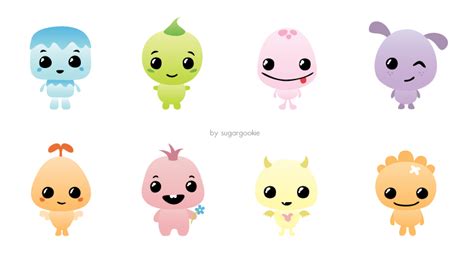 original cute characters  sugargookie  deviantart