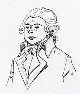 Robespierre Dentus sketch template