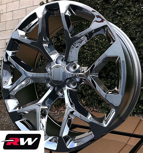 rw  wheels  chevy suburban chrome rims   set