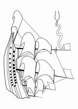 Sailing 17th Ship Century Coloring Edupics sketch template