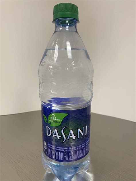 dasani water  ml daily perk coffee