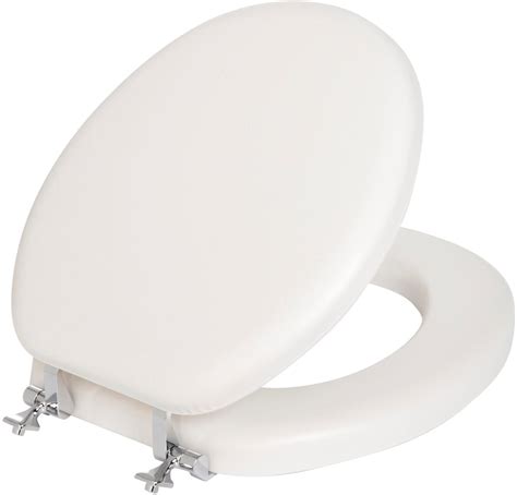 buy mayfair  premium soft toilet seat  chrome hinges white