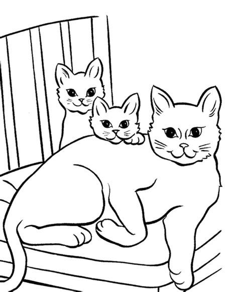 cat coloring page  printable  popular svg file