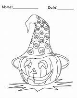 Coloring Pages Halloween Educational Plant Pumpkin Kindergarten Color Drawing Head Printable Parts Print 5th Grade Colouring House Themed Faces Hellokids sketch template