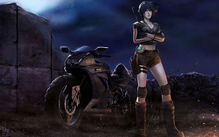 biker girly   cg abstract background wallpapers  desktop