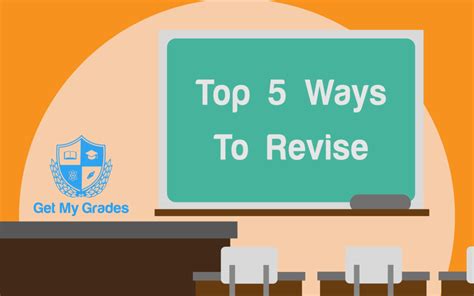 top  ways  revise   grades gcse blog