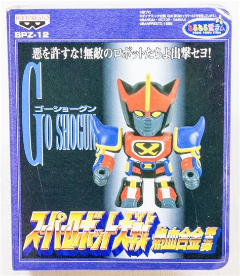 go shogun figure super robot wars nekketsu gokin banpresto japan anime
