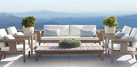 coronado weathered grey teak outdoor furniture cg
