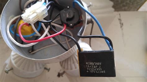 wiring   ceiling fan capacitor identification  replacement love improve life