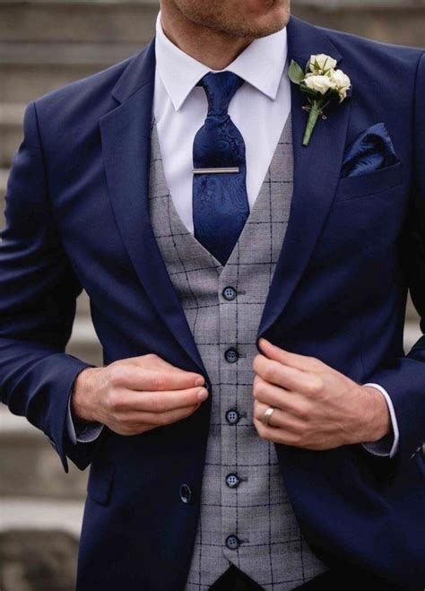 7 outfit options for the groom wedding suits men blue blue suit men