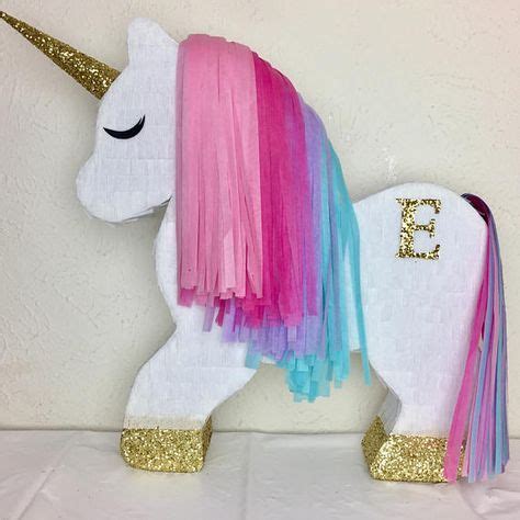 unicornio pinata aqua rosa purpura personalizacion envio son