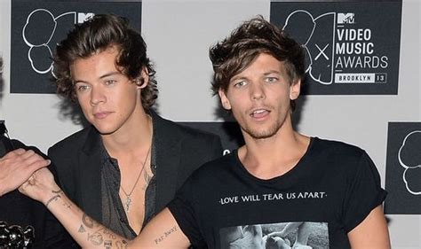 did one direction louis tomlinson and harry styles have