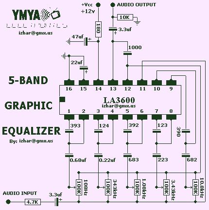 connect equalizer  amplifier diagram hanenhuusholli