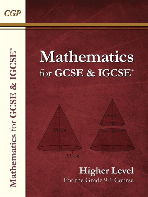 maths  gcse  igcse textbook higher   grade