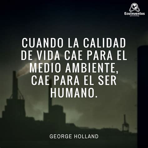 cuando la calidad de vida cae  el medio ambiente cae