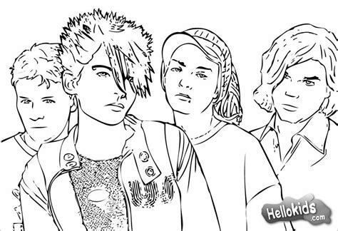 tokio hotel coloring page hotel group coloring home