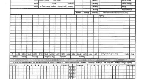 printable basketball stat sheet template doctemplates