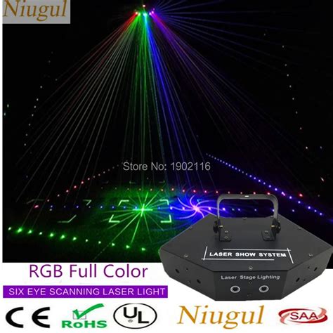 lens rgb full color scan beam  pattern laser lights dmx sound