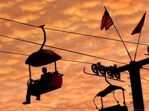 illinois state fair visitor rides  sky ride photographic print