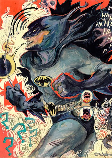 Holy Smokes Batman Illustration West 55