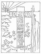 Acts Coloring Pages Kids Believe Color Sunday Lord Print School Blurry Clearly Seeing Gospel Vision Adron Mr sketch template