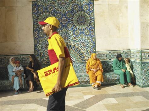 dhl courier  marocco deutsche post dhl flickr