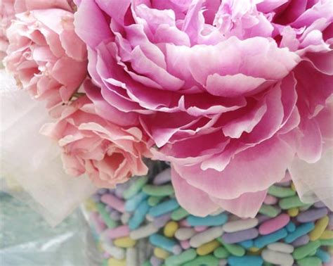 such pretty things candy and flowers centerpiece tutorial
