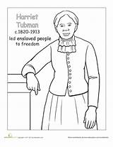 Coloring Harriet Tubman Rights Human Pages Sheet Ant Llc Comments Coloringhome sketch template