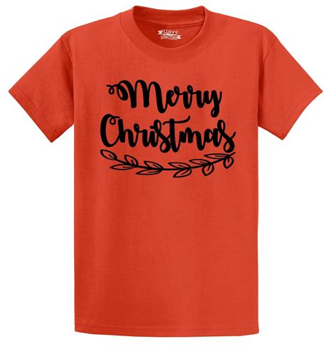 Mens Merry Christmas T Shirt Xmas Holiday Shirt Ebay