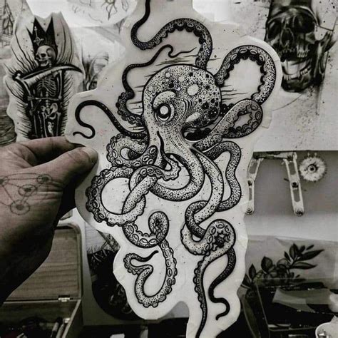 kraken dibujo