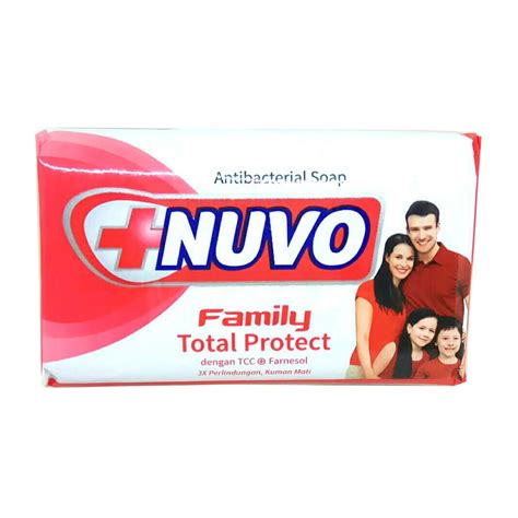 jual sabun batang nuvo family total protect sabun mandi  gram
