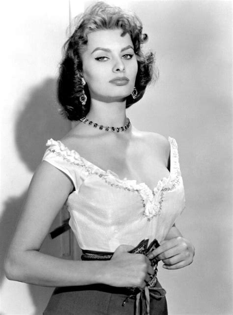 Sophia Loren Actress Italian Goldenage Fashion Beauty