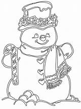 Snowman Colorat Zapada Planse Omul Iarna sketch template