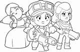 Brawl Colorir Coloriage Imprimir Jessie Pam Stampare Imprimer Cartonionline Caracteres Supercell Xcolorings sketch template