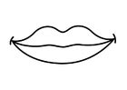 coloring page mouth  printable coloring pages img