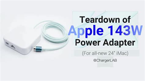 teardown  apple  power adapter     imac chargerlab