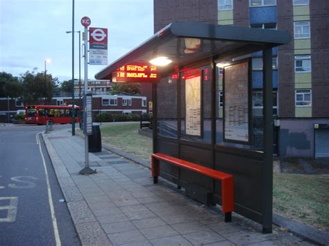 london bus stop