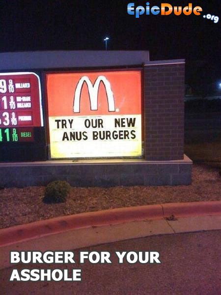 Anus Burger