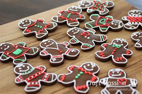 Gingerbread Man Cookie Recipe Craft Passion