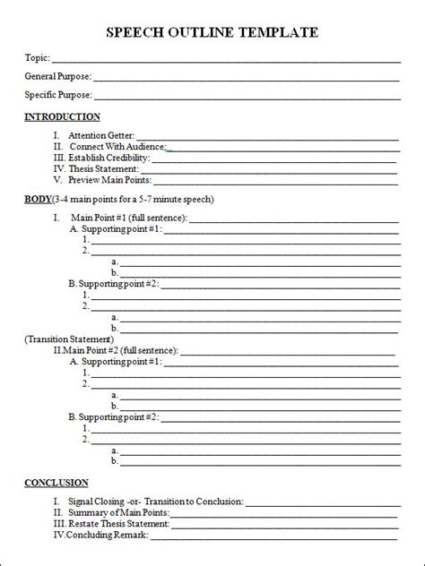 outline template    documents   excel word